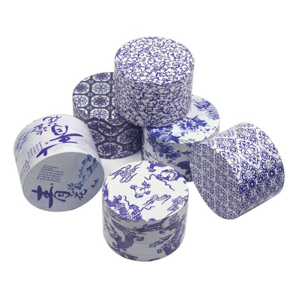 藍白外觀 - 金屬研磨器