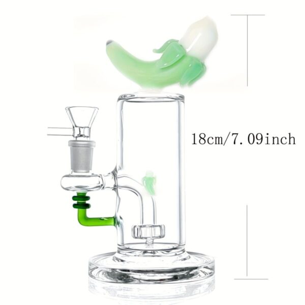 18cm手工兩用加厚玻璃BONG